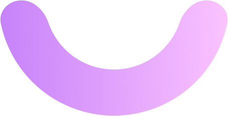 Фиолетовая закругленная фигура
