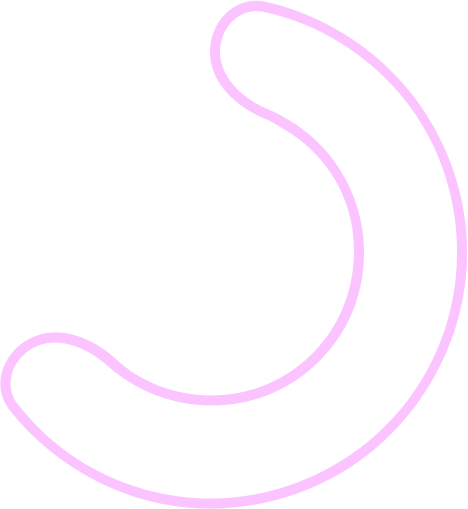 Фиолетовая закругленная фигура 1