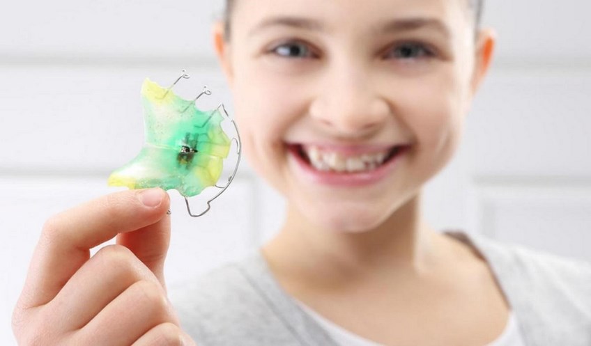 Ортодонтическая пластина для детей