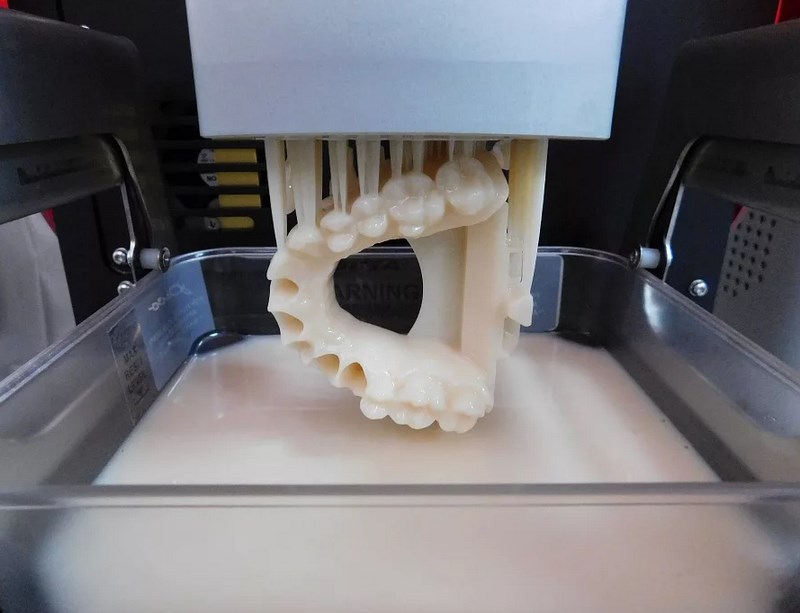Процесс работы 3D-принтера
